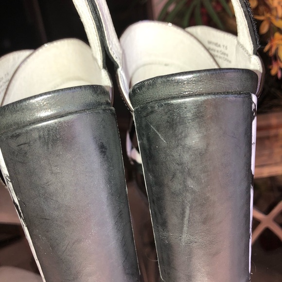 🌺ONLY WORN TWICE PREOWNED JEFFERY CAMPBELL BLOCK HEELS SIZE 7 1/2🌺 - Picture 4 of 5